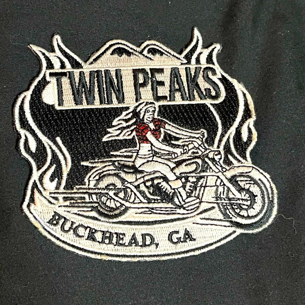 Twin Peaks Girl Iron-on Patch- Buckhead RARE